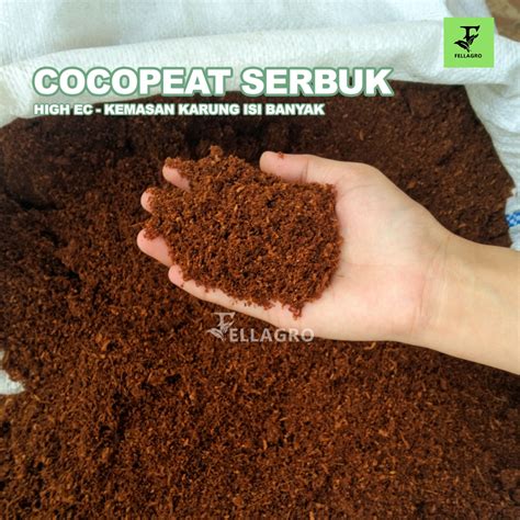 Jual COCOPEAT MEDIA TANAM SERBUK SERABUT KELAPA COCOPEAT SEKARUNG