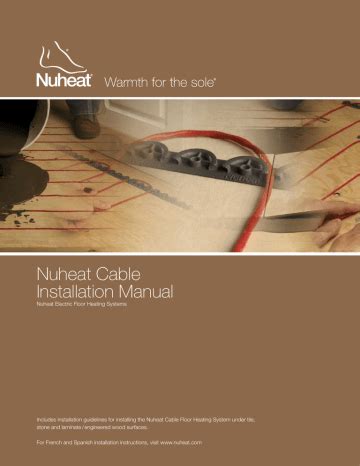 Nuheat Cable Installation Manual | Manualzz