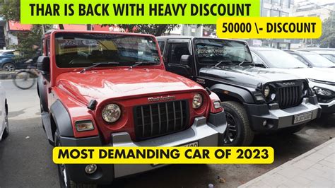 Second Hand Thar In Delhi Manual And Automatic Thar For Sale Thar