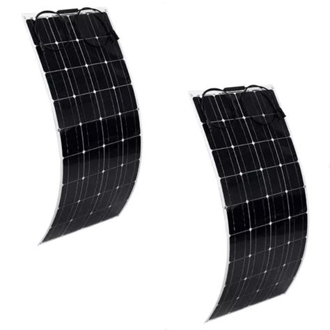 Panel Solar Fotovoltaico Semiflexível 100w Mono MercadoLibre