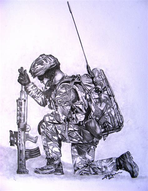 British Soldier Drawing at GetDrawings | Free download