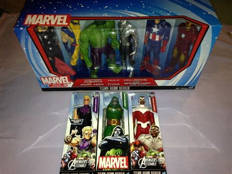 9x Marvel Titan Hero Series 12 Inch Action Figures Hawkeye Dr Doom