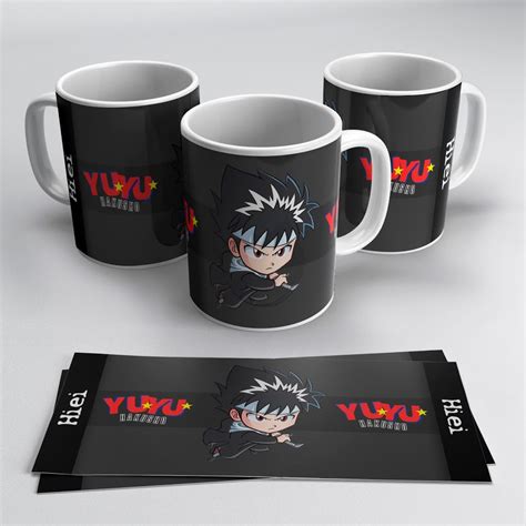 Caneca Yu Yu Hakusho Hiel Anime 325ml De Porcelana Shopee Brasil