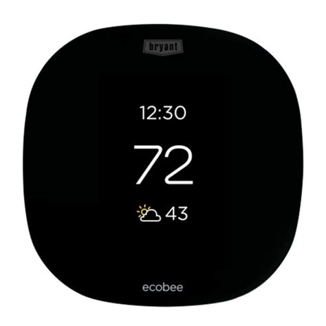 Ecobee 3 Lite Smart Thermostat With Intelisense™ And Wi Fi Powered By Bryant® 2h 2c 4h 2c Hp 24vac