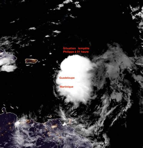 Guadeloupe Temp Te Philippe Une Nuit Difficile Et Un R Veil P Nible