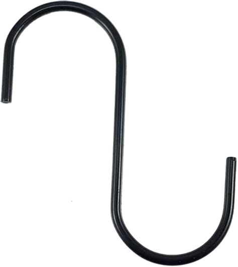 Amazon SumDirect 10Pcs Steel Black S Hooks S Hanging Hooks For