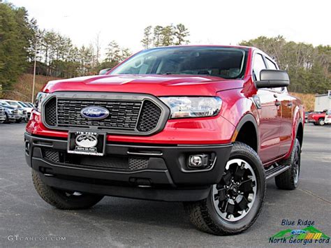 2021 Rapid Red Metallic Ford Ranger Stx Supercrew 4x4 143347555 Photo 7 Car