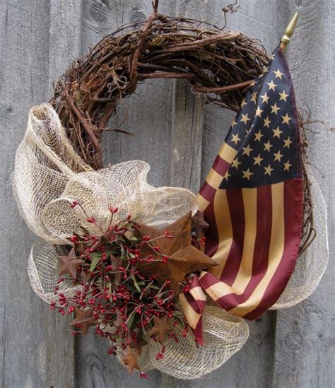 How To Make A Perfectly Patriotic American Flag Wreath Artofit