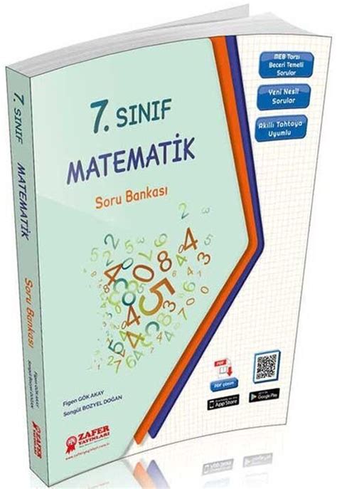 Zafer Yayınları 7 Sınıf Matematik Soru Bankası Kitapİşler İşler