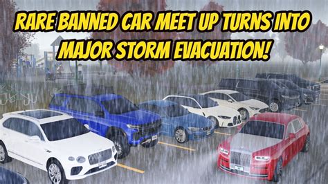 Greenville Wisc Roblox L Banned Exotic Cars Meet Up STORM FLOOD