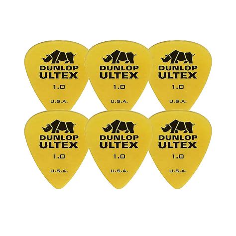 Dunlop 421P10 Ultex Standard 1 0mm Guitar Picks 6 Pack Reverb