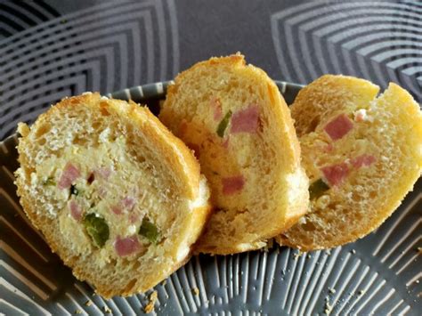 Baguette Farcie Au Jambon Au Thermomix Cookomix