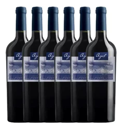 Vino Tinto Malbec Bodega La Azul 750ml Caja X 6 En Venta En Mendoza