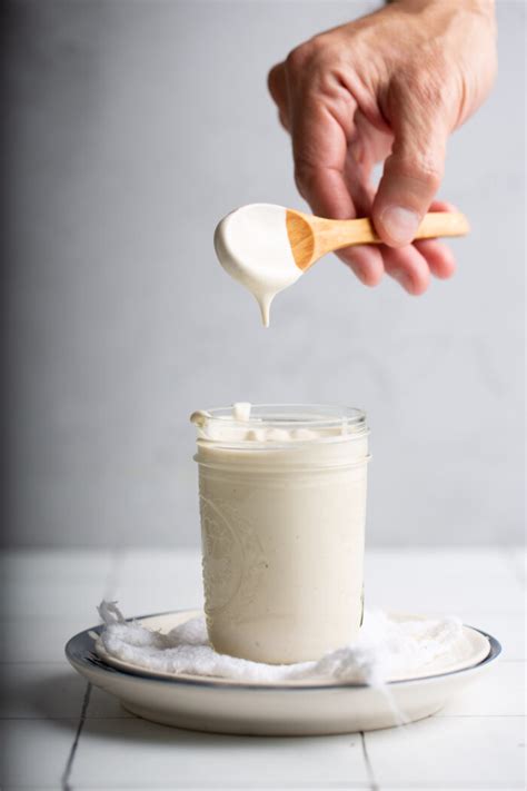 ¿cómo Hacer Crema Agria Con Cashews