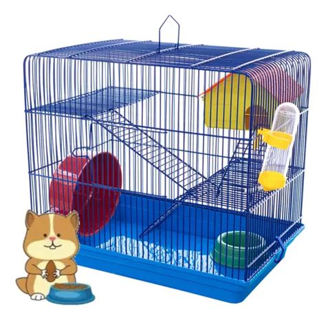 Gaiola Para Hamster Sírio - Super Gaiola Completa Para Hamster Sirio | Frete grátis