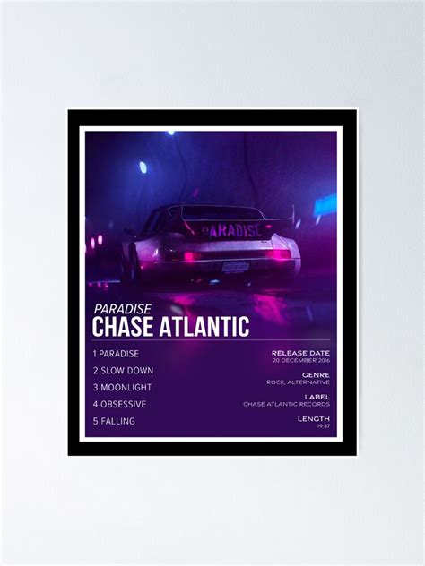 "Chase Atlantic Merch Album Gifts" Poster for Sale by ABBOUD05KAWAK ...