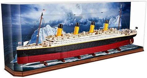 Okcell Vitrine Pour Lego Titanic Vitrine Compatible Avec Lego