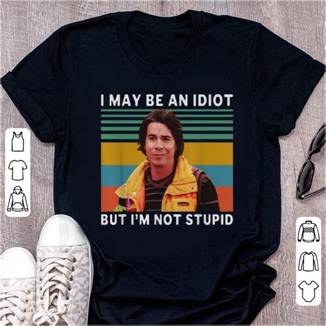 Original Icarly I May Be An Idiot But Im Not Stupid Vintage Shirt