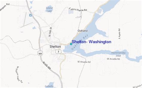 Shelton, Washington Tide Station Location Guide