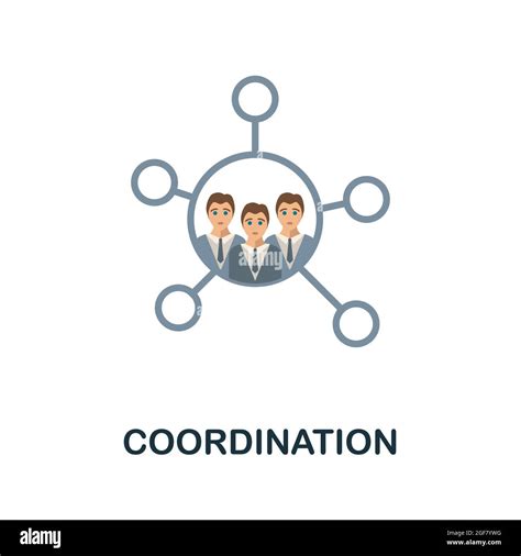 Coordination Flat Icon Simple Sign From Gamification Collection