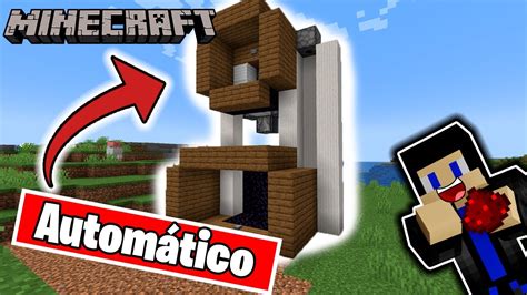 Como Fazer Um Elevador Automatico No Minecraft Simples E Rápido