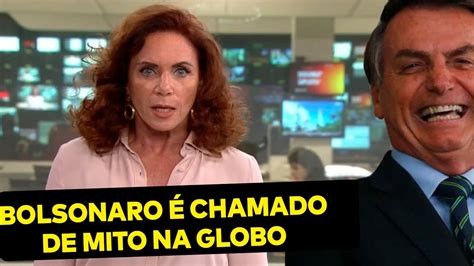 INÉDITO Jornalista da Globo rasga elogios a Bolsonaro e emissora entra