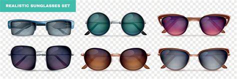 Realistic Sunglasses Set 28572987 Vector Art at Vecteezy