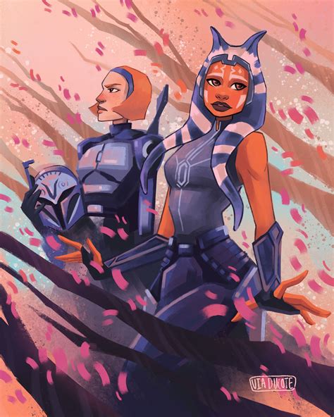 Art Draw Fanart Sketch Procreate Digitalart Ahsoka Bokatan