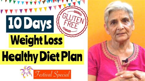 10 Days Gluten Free Weight Loss Vegetarian Diet Plan Navratri Special