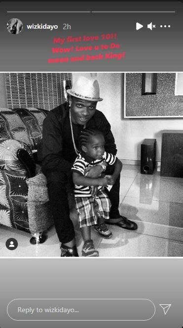 Singer, Wizkid celebrates son, Boluwatife on 10th birthday, shares ...