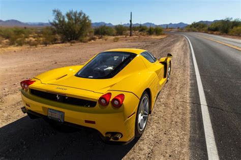 Deze Legendarische Gele Ferrari Enzo Kan Deze Maand Nog Van Jou Zijn