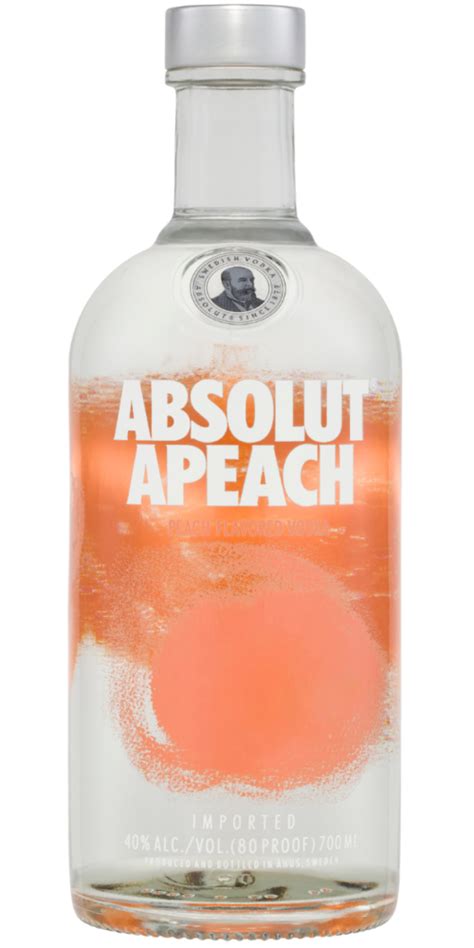 Absolut Vodka Apeach 700ml Bayfields