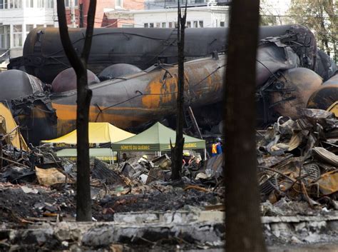 Lac Mégantic Photos Capture Fire Explosions After Train Derailment