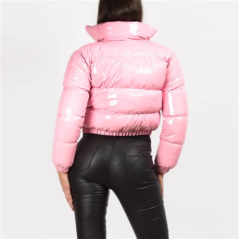 Women Puffer Bubble Crop Coats Puff Ladies Blank Jackets Coats Women Down Coats Women Winter