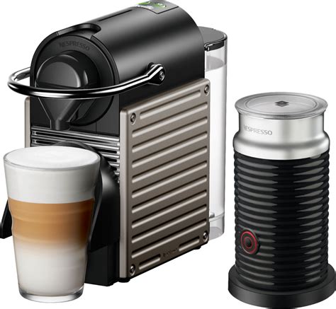 Best Buy Nespresso Pixie Titan By Breville With Aeroccino Titan