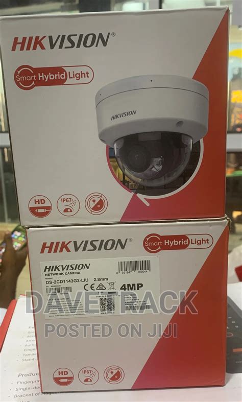 Hikvision 4MP Smart Hybrid Light Fixed Dome Network Camera in Ikeja - Security & Surveillance ...