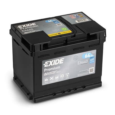 Аккумулятор Exide 64Ah 640A Premium EA640 купить Низкая цена