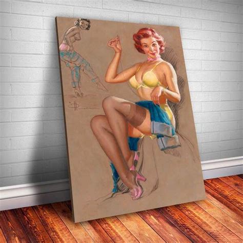 Placa Decorativa Pin Up Costureira Mdf 20x30cm Leroy Merlin