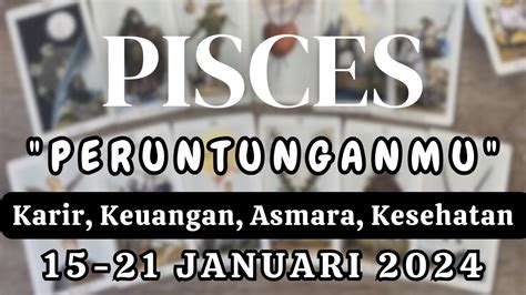 Pisces Peruntunganmu Di Januari Karir Keuangan Asmara