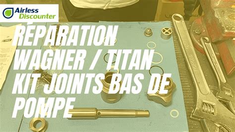 R Paration Wagner Titan Kit Joints Bas De Pompe Youtube