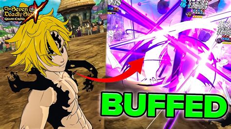 Level 100 Assault Mode Meliodas Stomps Pvp Seven Deadly Sins Grand Cross Youtube