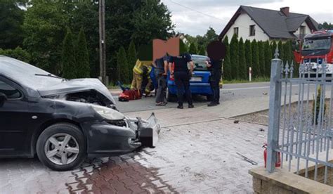 Wypadek na Drodze Wojewódzkiej w Wieprzu wrzuc info