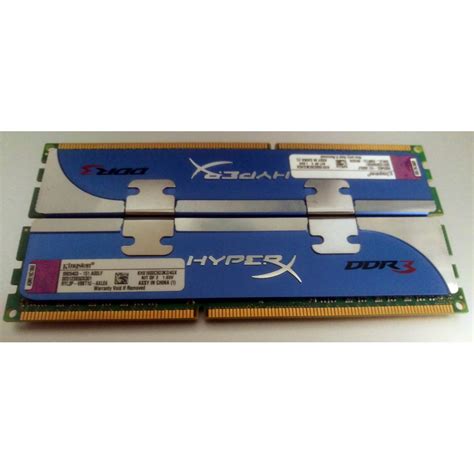 Kingston Hyperx 4gb 2 X 2gb Ddr3 1600 Desktop Memory Khx1600c9d3k2