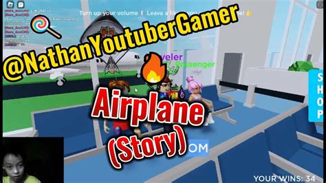 Main Airplane Story Roblox Nathan Youtuber Gamer Youtube