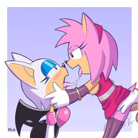 Rule 34 Amy Rose Amy Rose Boom Anthro Ass Balls Bat Blush Bodily Fluids Breasts Butt Clothed