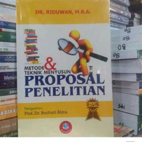 Jual Metode Dan Teknik Menyusun Proposal Penelitian Riduwan Shopee