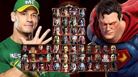 Mortal Kombat John Cenna Wwe Superman Expert Tag Ladder