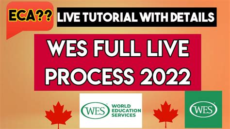 Wes Canada World Education Services How To Apply Eca With Wes