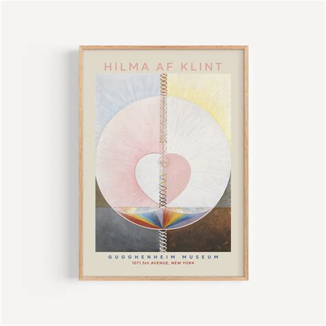 Affiche Hilma Af Klint La Colombe Hilma Af Klint Abstract