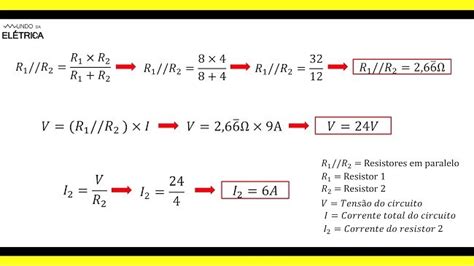 Calculo De Corrente Eletrica